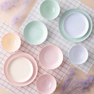 Ordi Colorful 5-Piece Tableware Set Pink