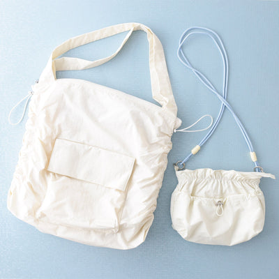 Water-Repellent Lightweight Bag Ivory