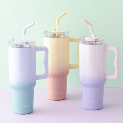 Large Stainless Steel Mug 1100Ml Blue