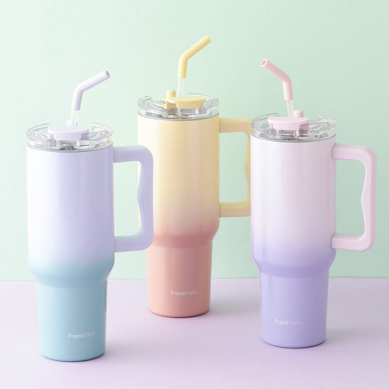 Large Stainless Steel Mug 1100Ml Blue