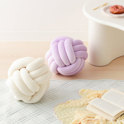 Braid Cushion Ball Purple