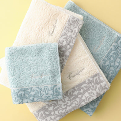 Antibacterial And Deodorizing Acanthus Face Towel, Blue