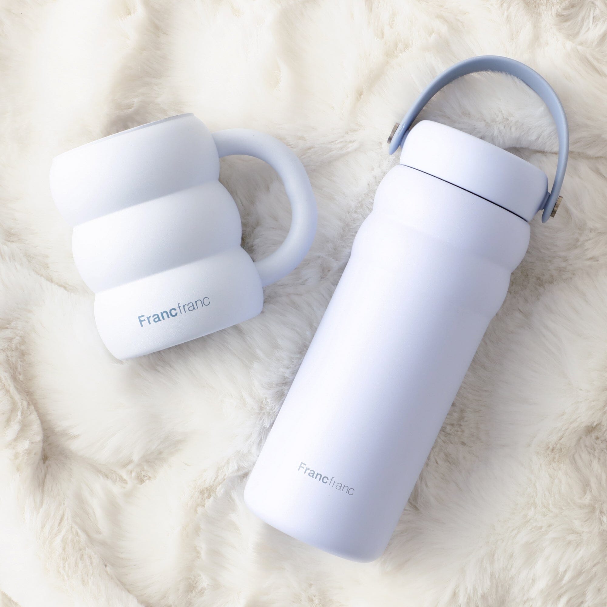 MokoMoko 不銹鋼瓶 480ml 藍色