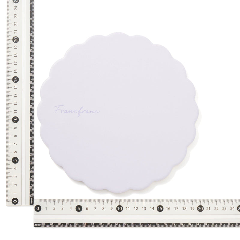 Trivet M Ruffle Logo Purple