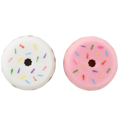 Donuts Sponge White X Pink