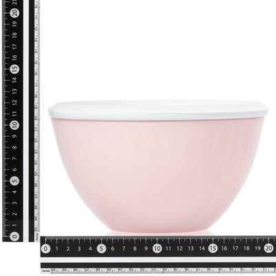 Heat-Resistant Microwave Bowl And Colander Set 20cm Pink