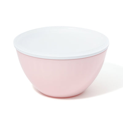 Heat-Resistant Microwave Bowl And Colander Set 20cm Pink