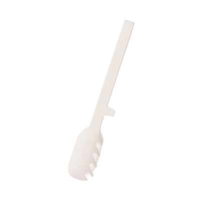 Silicone Tongs With Floating Tips Ivory