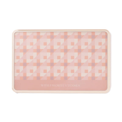 Art Cutting Board Typo Ivory X Orange