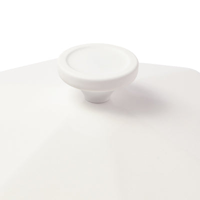 Diamond Lightweight Cooking Pot 25 cm White