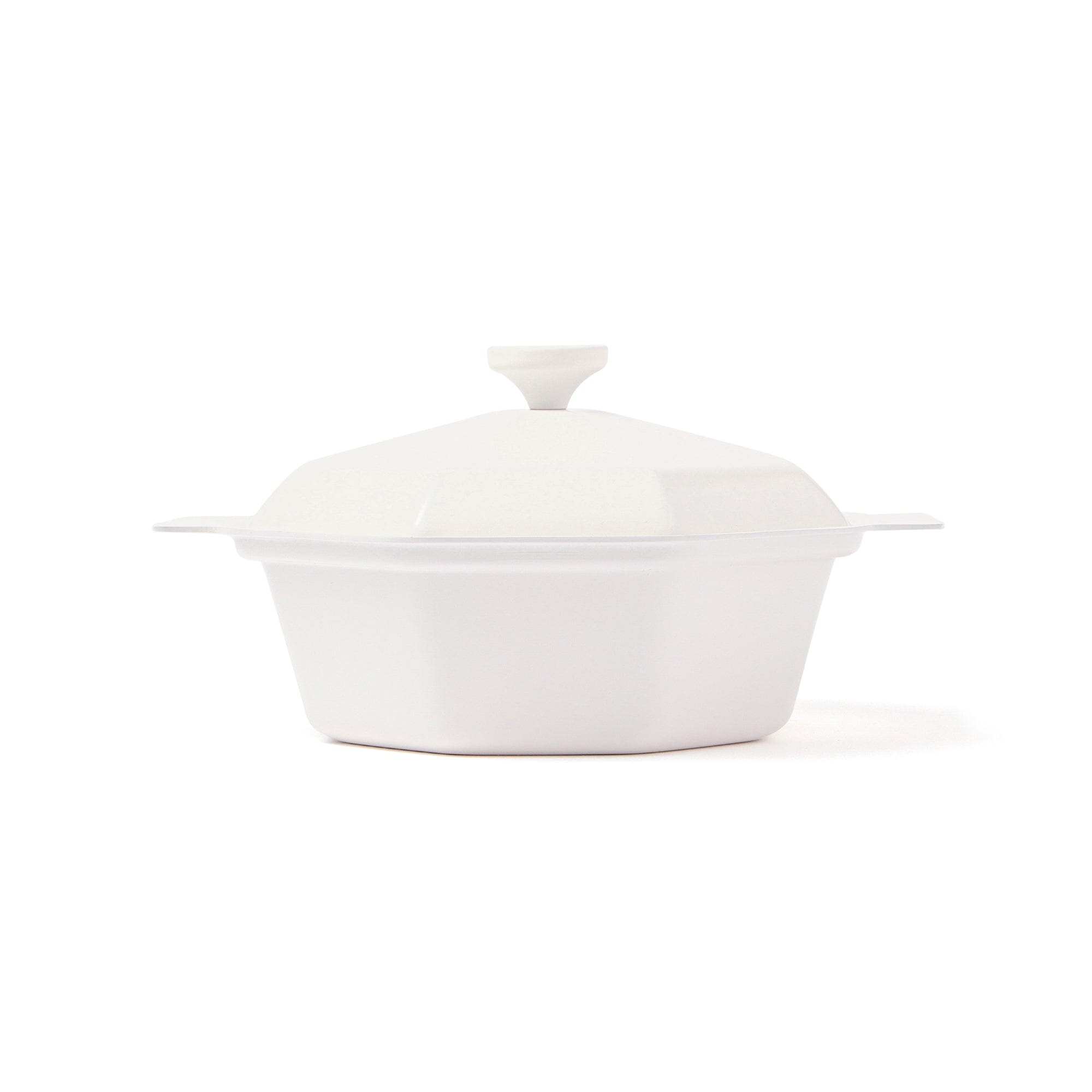 Diamond Lightweight Cooking Pot 21 cm White