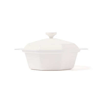 Diamond Lightweight Cooking Pot 21 cm White