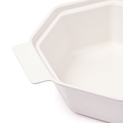 Diamond Lightweight Cooking Pot 21 cm White