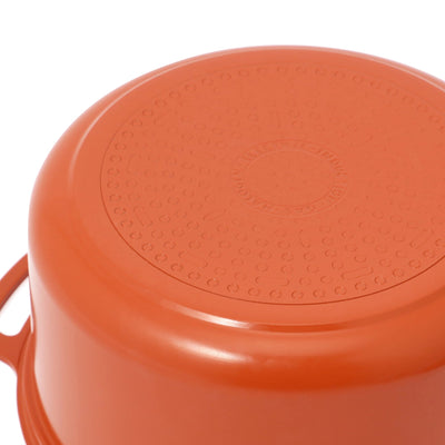 Oven Safe Light Weight Cooking Pot 20Cm Orange