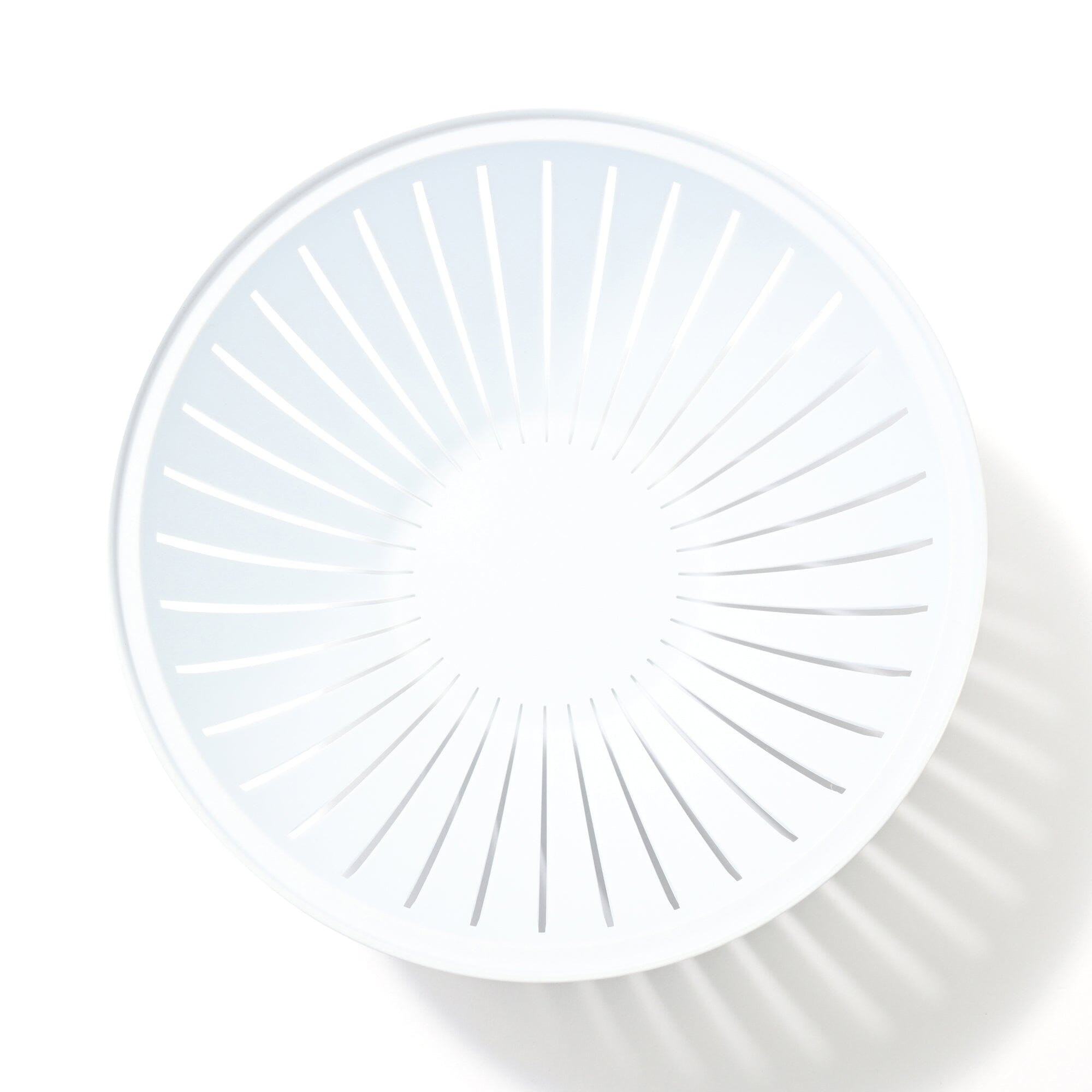 Heat-Resistant Microwave Bowl And Colander Set 20cm Ivory