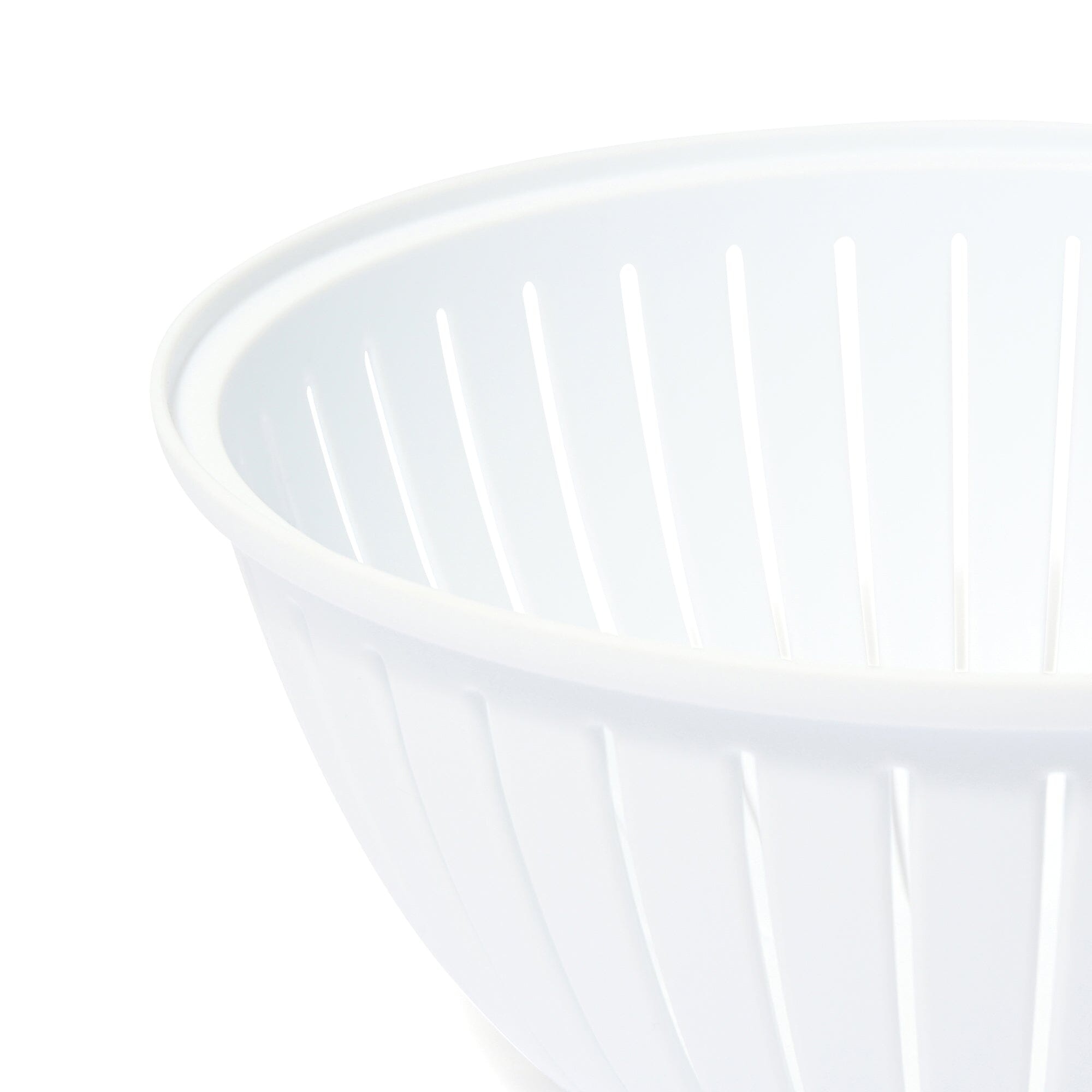 Heat-Resistant Microwave Bowl And Colander Set 20cm Ivory