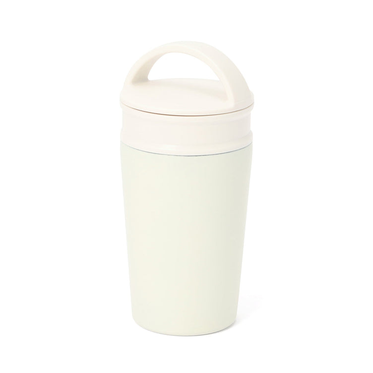 Stainless Steel Tumbler With Handle 270ml  Ivory