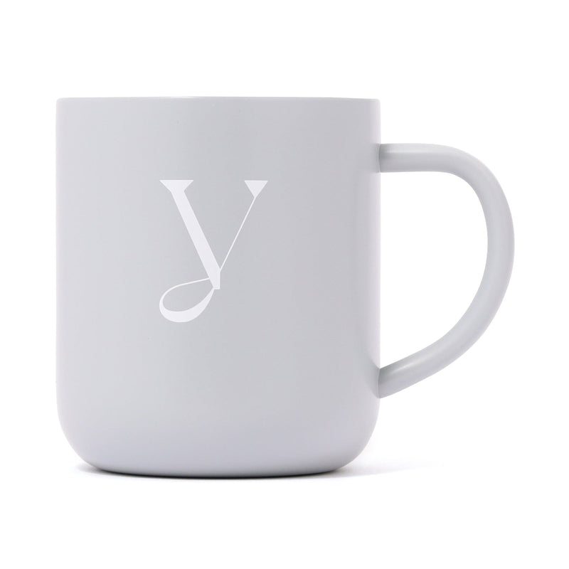 Initial Stainless Steel Mug Y