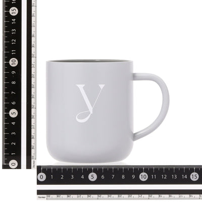 Initial Stainless Steel Mug Y