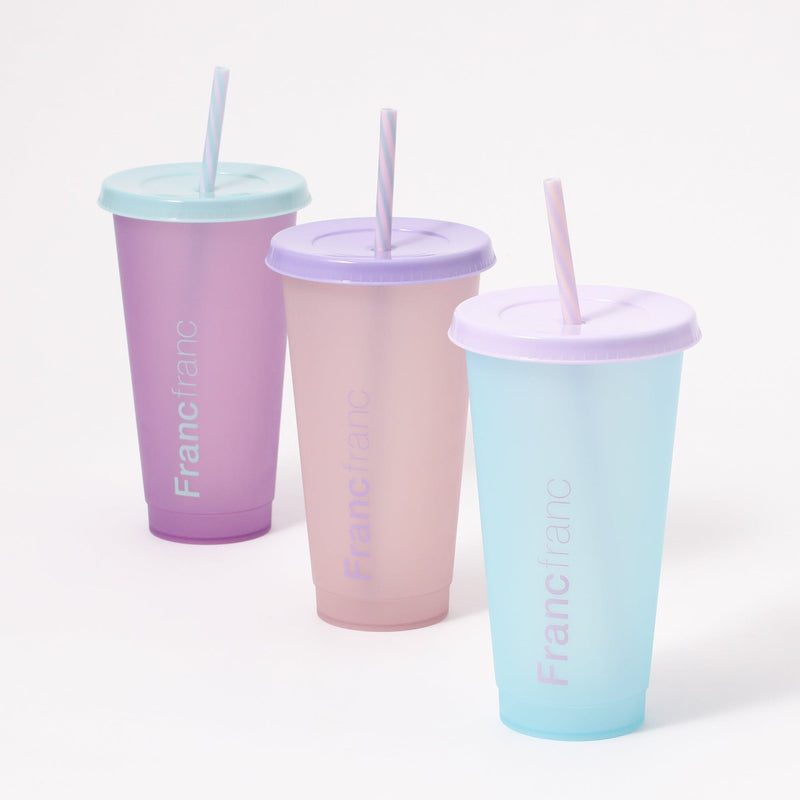 Color Change Tumbler Large Purple