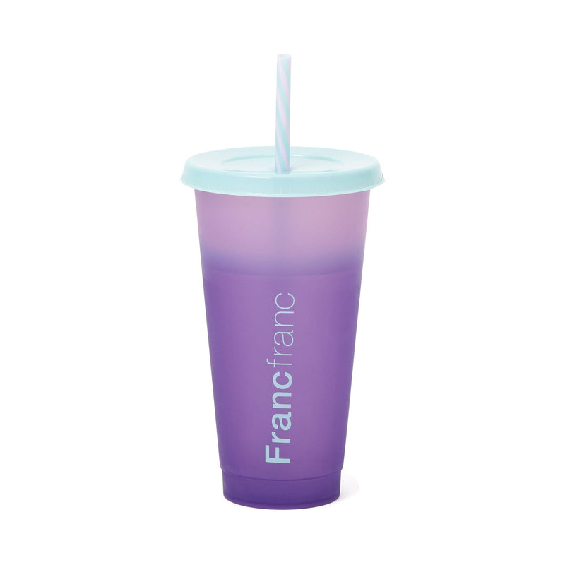 Color Change Tumbler Large Purple