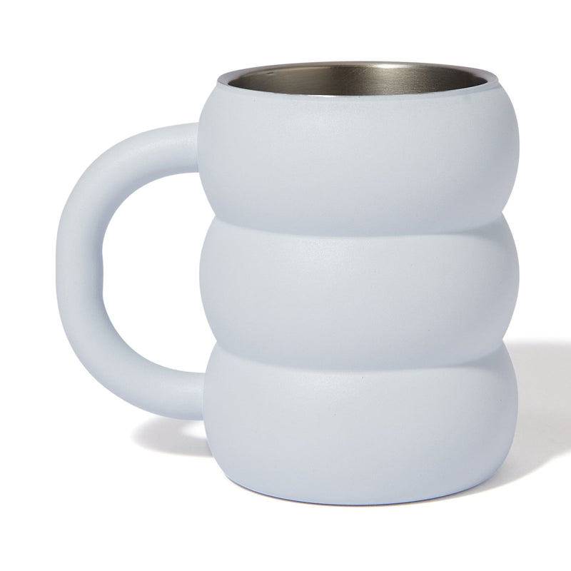 MokoMoko Stainless Steel Mug 260ml Blue