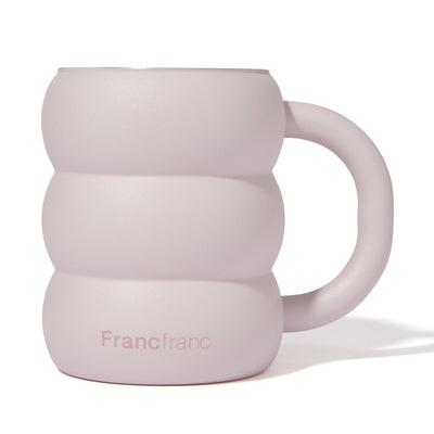 MokoMoko Stainless Steel Mug 260ml Pink