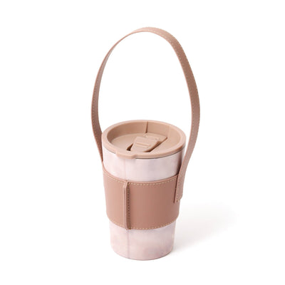 Roost Thermo Tumbler M Set Marble Brown