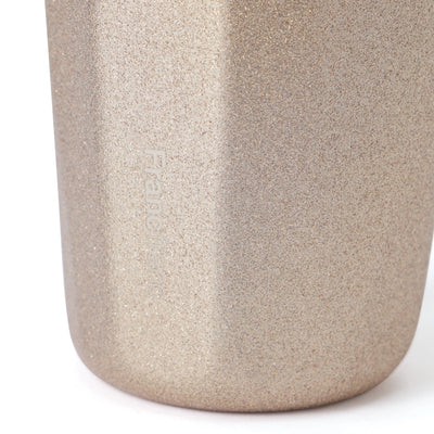 Stainless Steel Tumbler With Straw 500Ml Glitter Gold