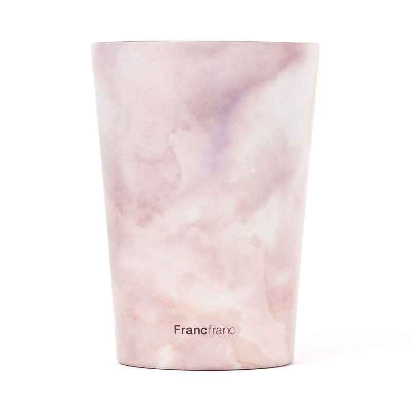 Roost Thermo Tumbler Medium Marble Brown