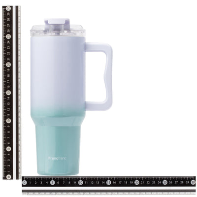 Large Stainless Steel Mug 1100Ml Blue