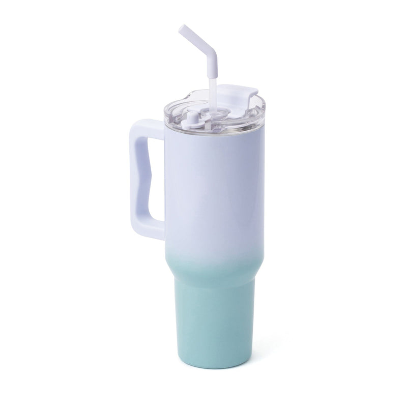 Large Stainless Steel Mug 1100Ml Blue