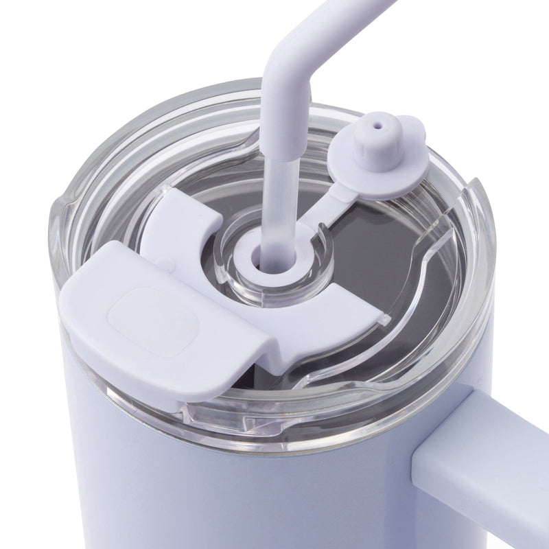 Large Stainless Steel Mug 1100Ml Blue