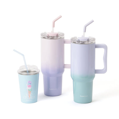 Large Stainless Steel Mug 1100Ml Pink