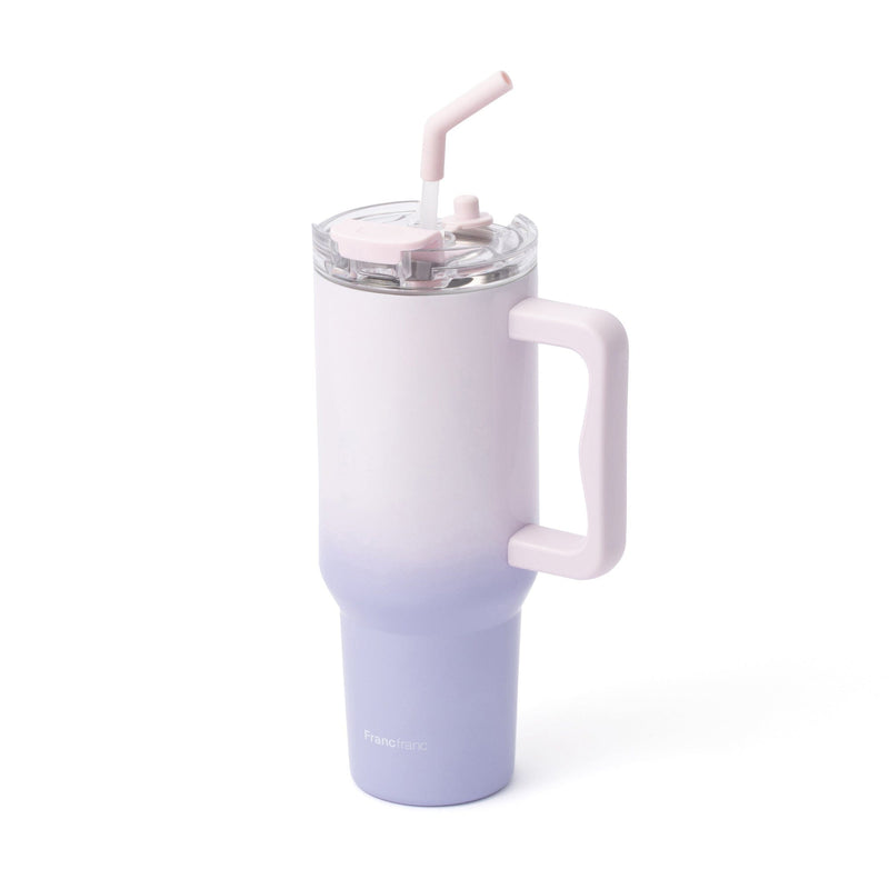Large Stainless Steel Mug 1100Ml Pink
