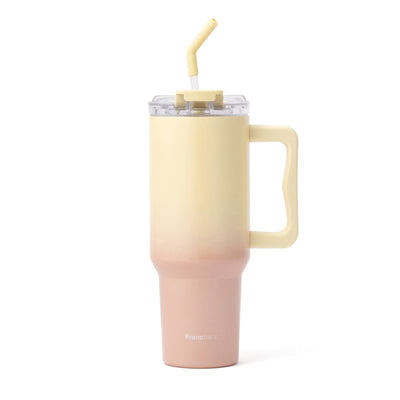 Large Stainless Steel Mug 1100Ml Yellow