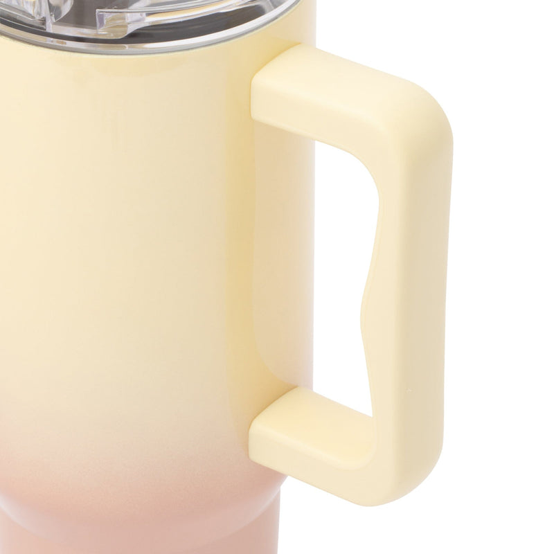 Large Stainless Steel Mug 1100Ml Yellow
