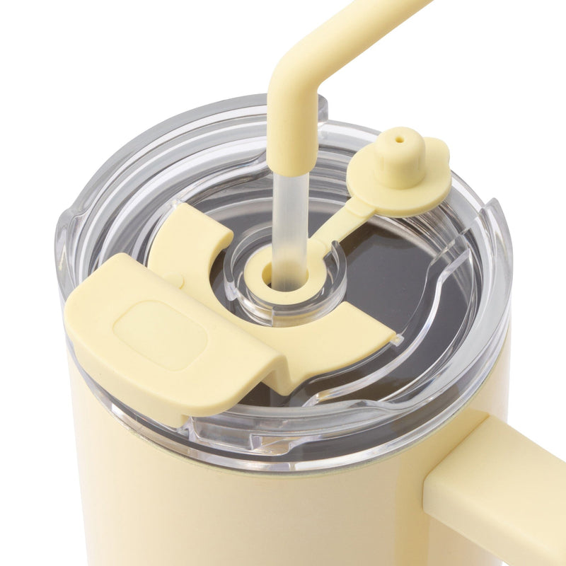 Large Stainless Steel Mug 1100Ml Yellow