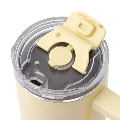 Large Stainless Steel Mug 1100Ml Yellow