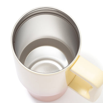 Large Stainless Steel Mug 1100Ml Yellow