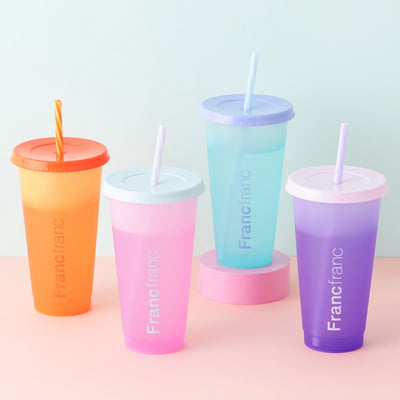 Color Change Tumbler Large  Orange