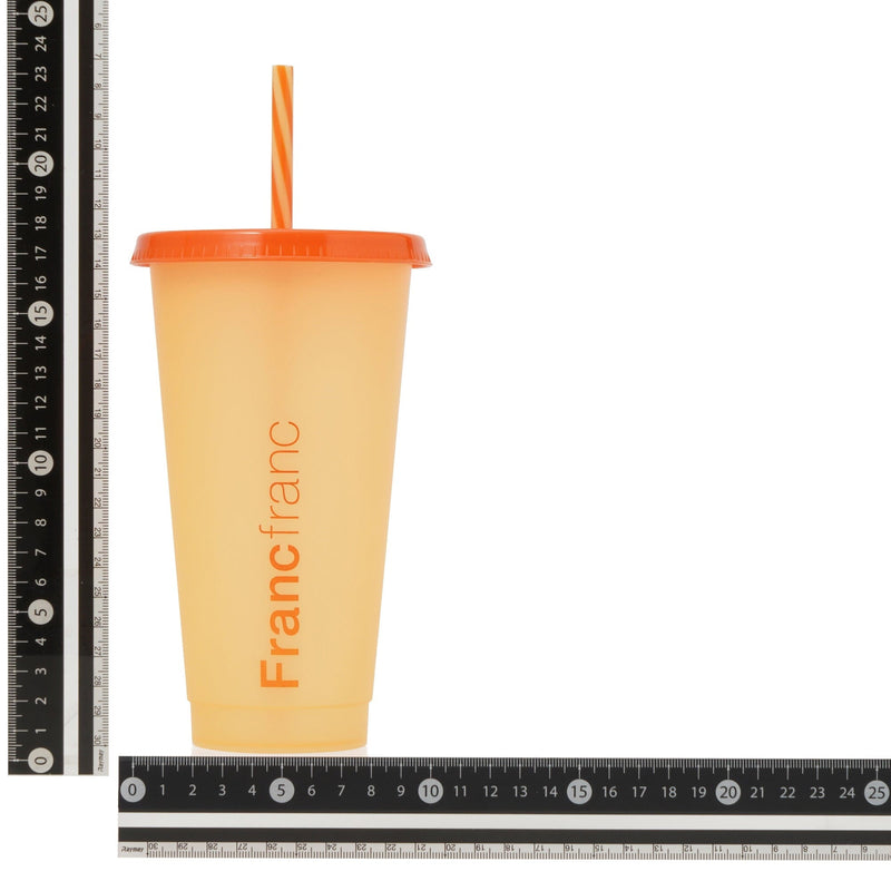 Color Change Tumbler Large  Orange