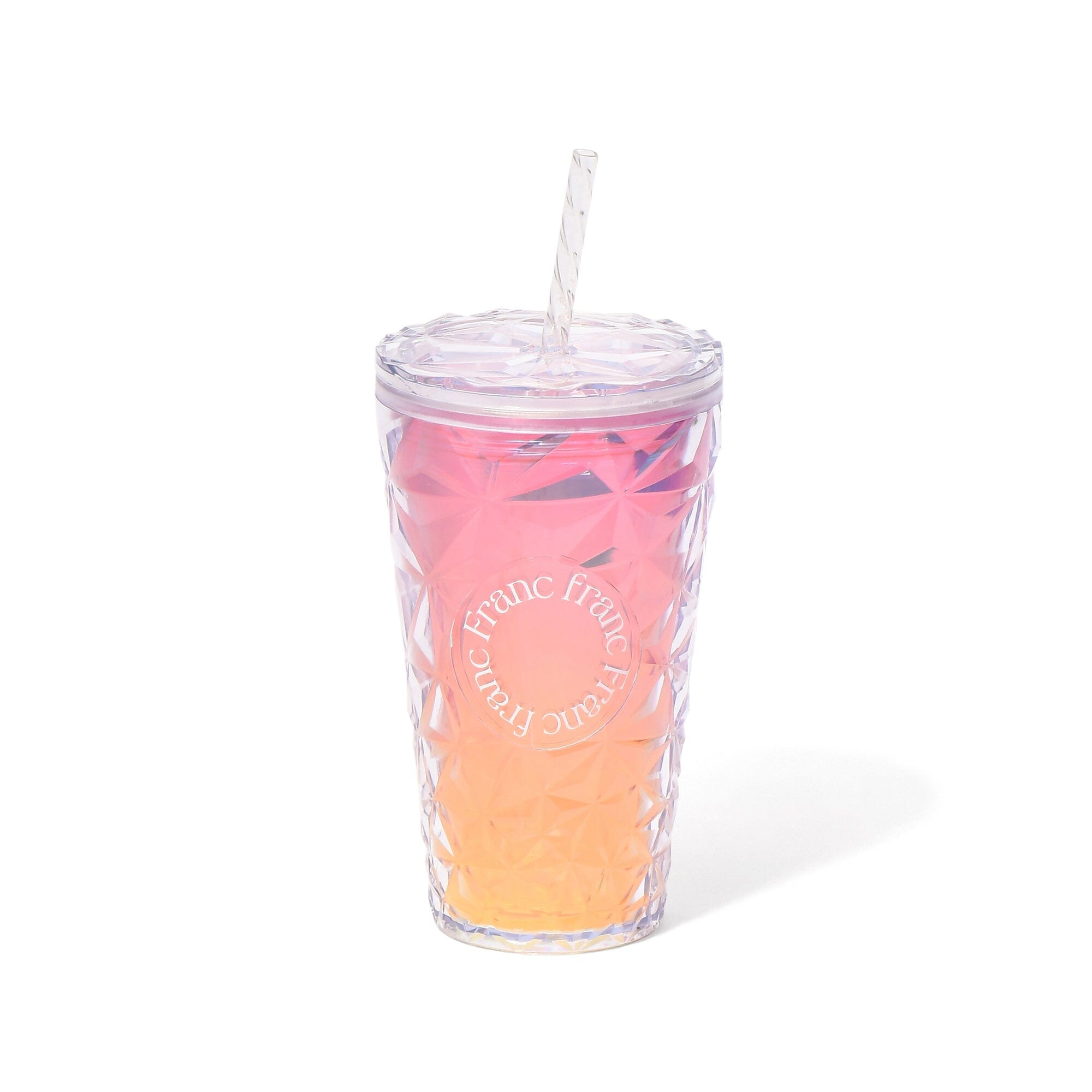 Aurora Plastic Tumbler Medium Pink