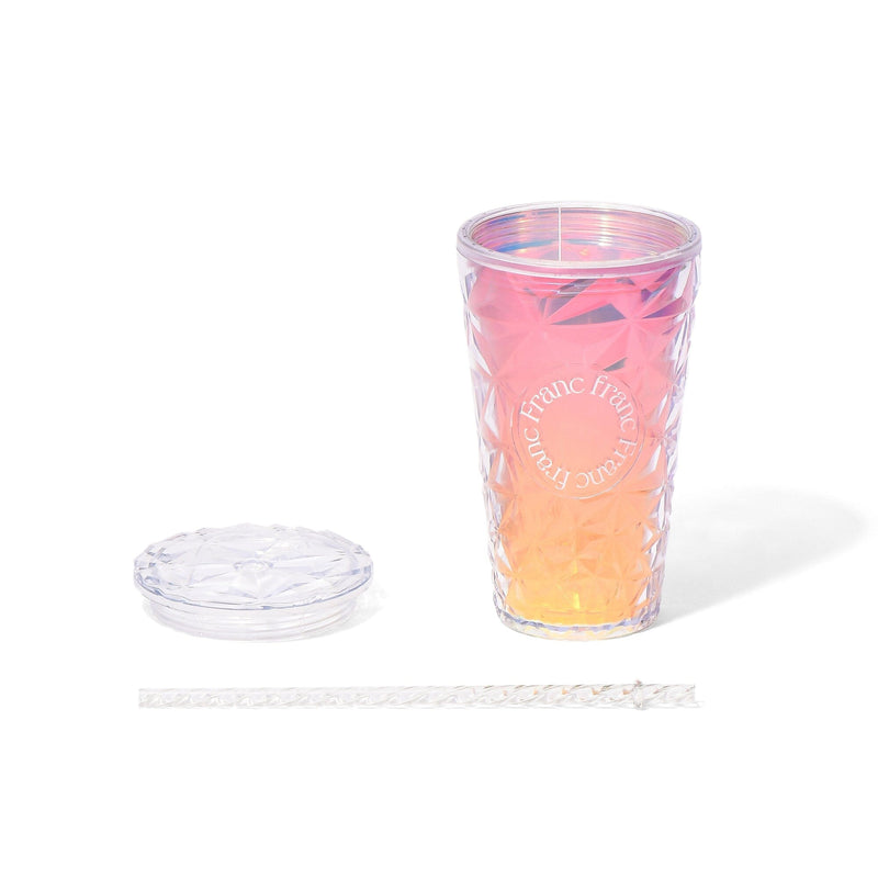 Aurora Plastic Tumbler Medium Pink