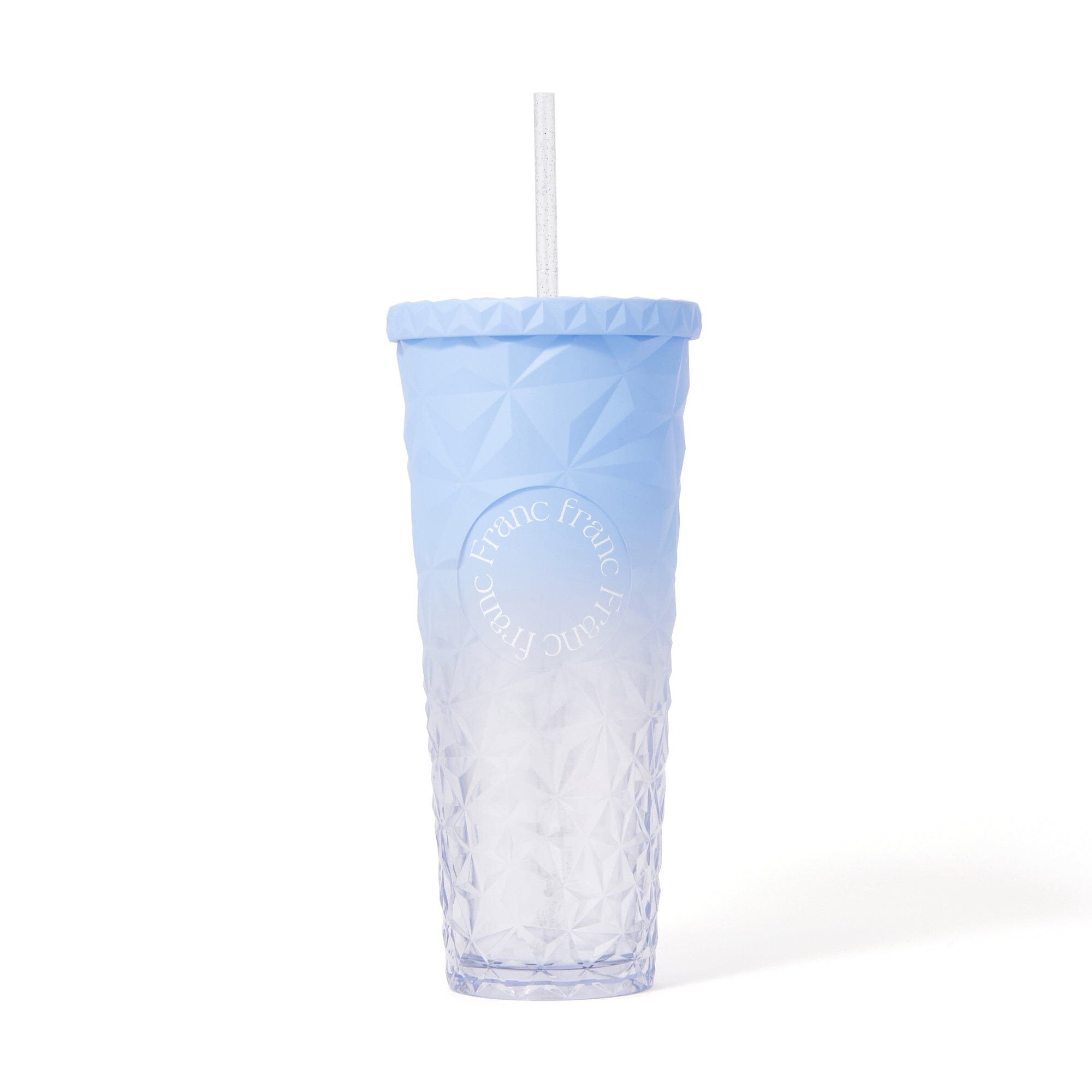 Color Plastic Tumbler Large Blue