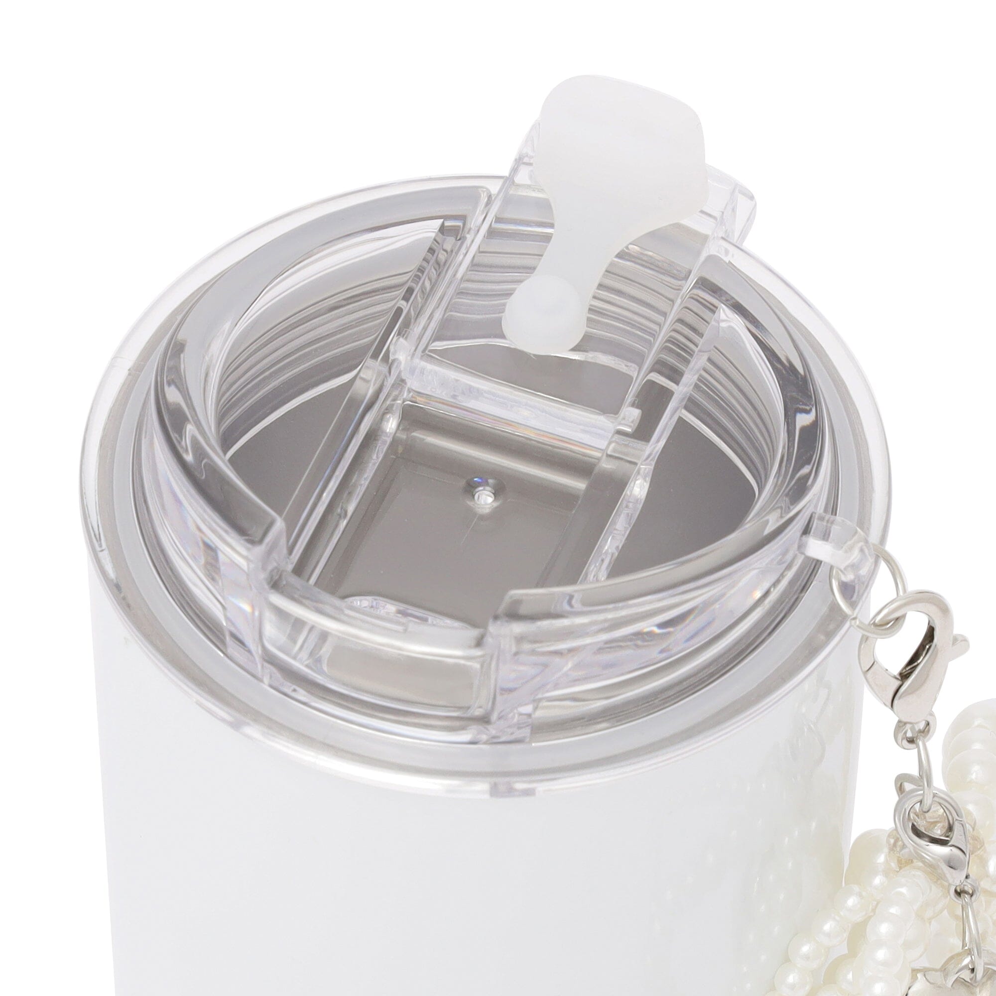 Charm Stainless Steel Tumbler White