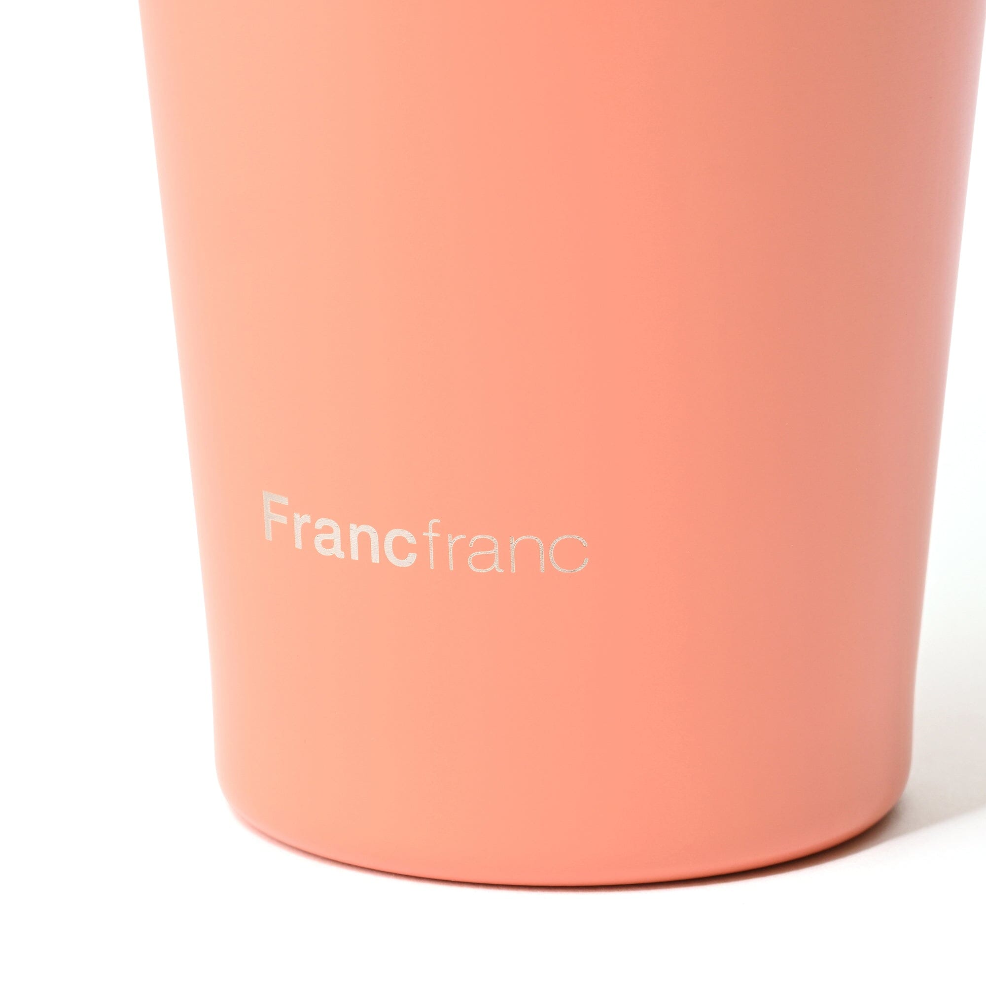 Stainless Steel Tumbler With Straw Orange