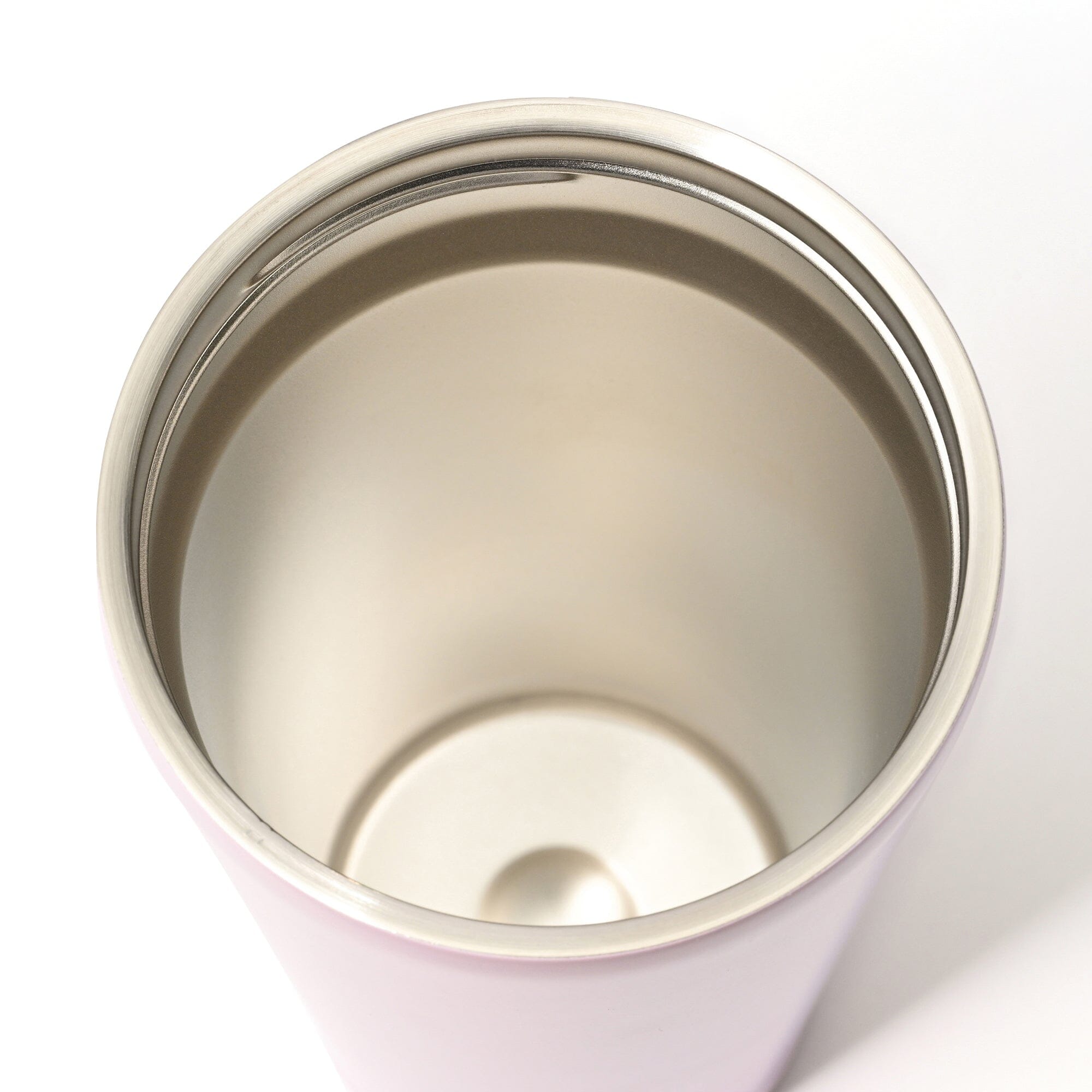Stainless Steel Tumbler With Straw Pink