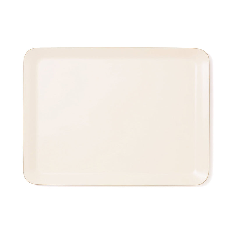 Nonslip Wood Tray Square Pink