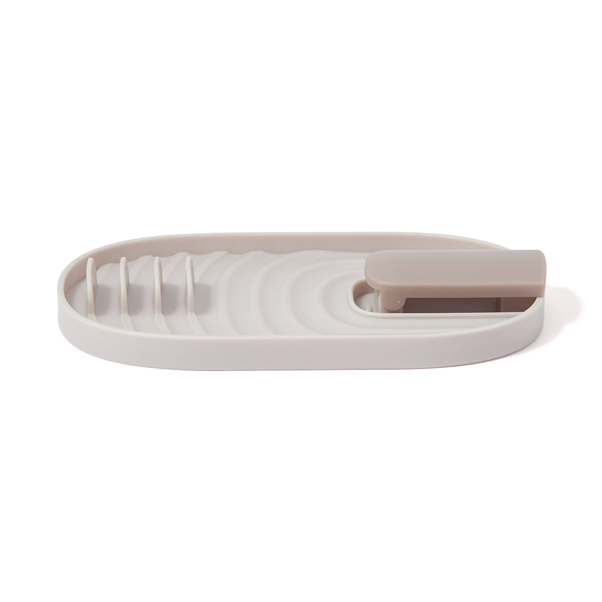 Pot Lid And Ladle Rest Gray